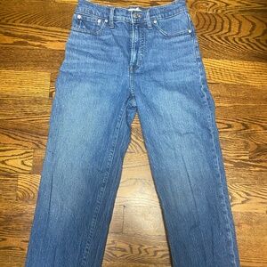 Madewell perfect vintage wide leg jean 28